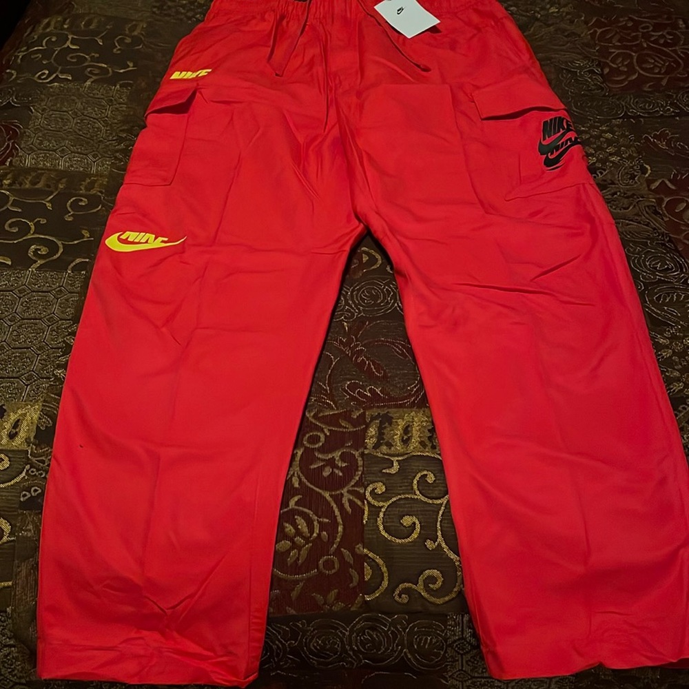 Nike Red Cargo Pants
